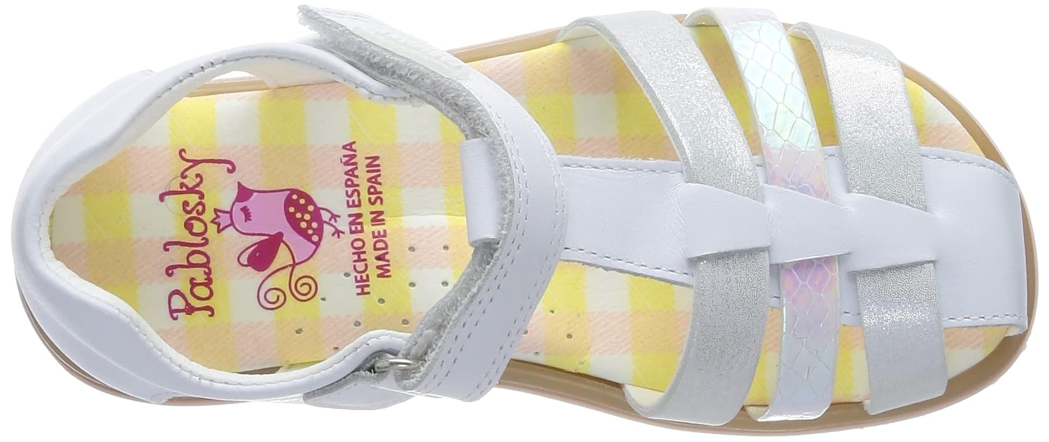 Sandalias Blancas Niña Sandalias Pablosky 494000 M Blanco