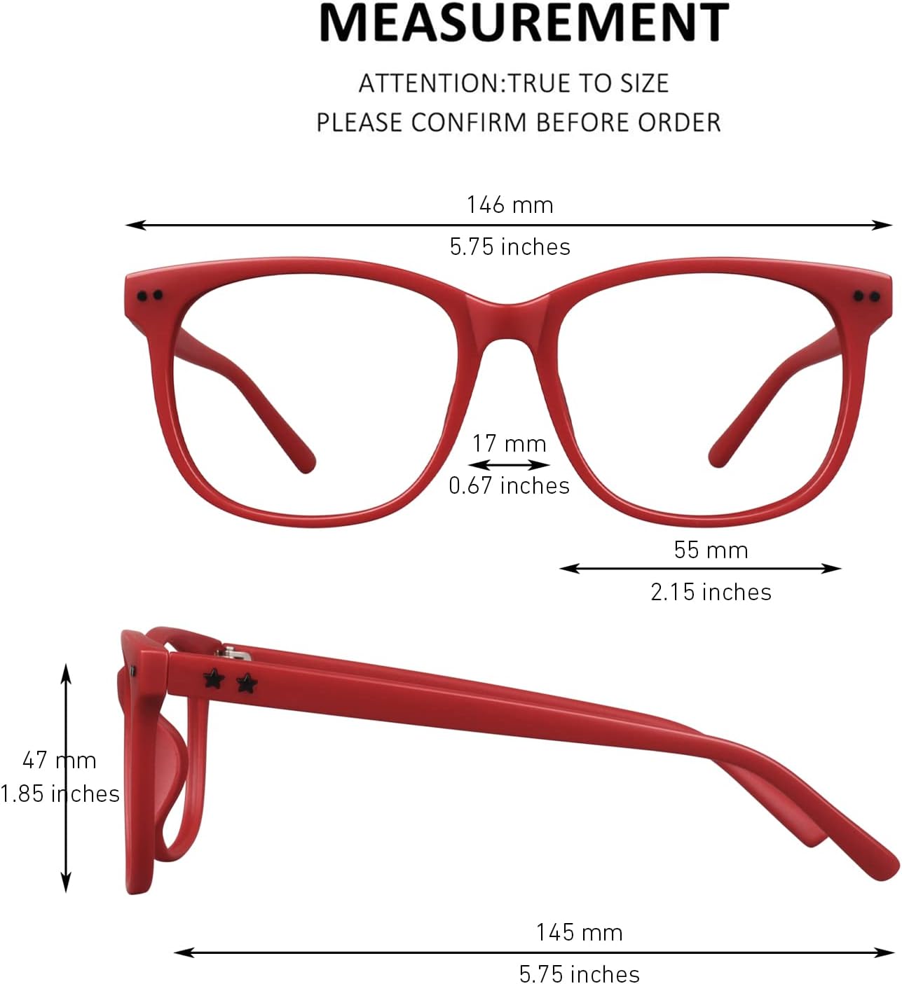GQUEEN Fake Non Prescription Glasses Clear Lens for Women Men Oversized Frame UV400 Protection, 201581