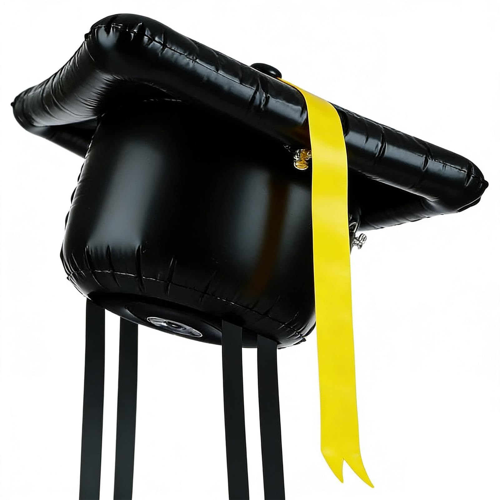 Decorazione tetto auto,Cappello di laurea gonfiabile durevole in PVC,Cappello Di Laurea Gonfiabile Per Tetto Auto - Per Veicoli: Camper, Berlina, Pickup, Trattore, Camion