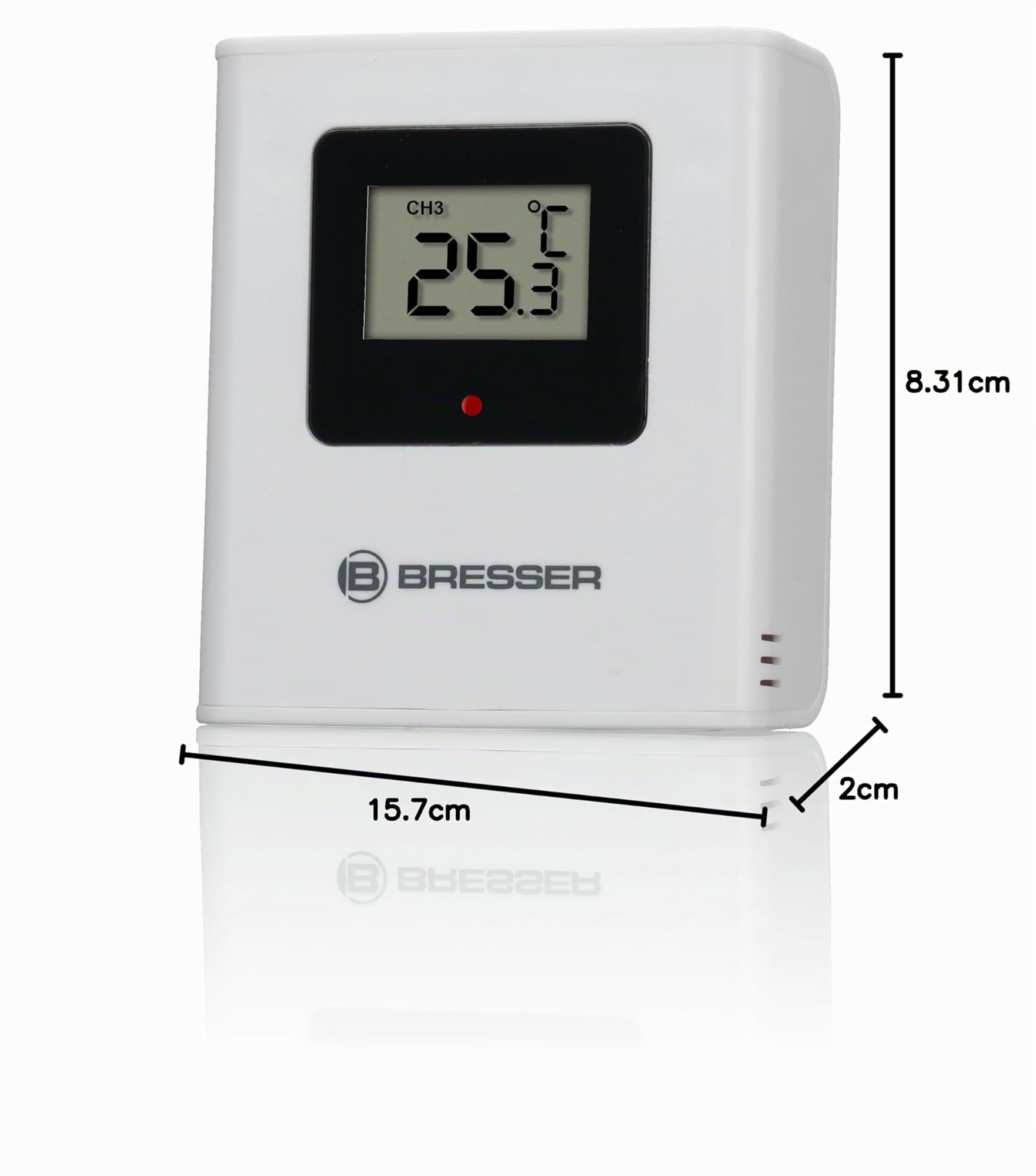 Bresser Meteo Temp Gris