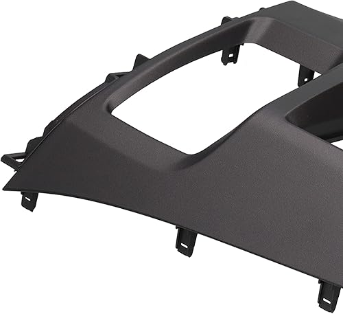 Miniatura 6 de Kit de tablero de instalación doble DIN, ABS negro 2 DIN audio estéreo Fascia panel de navegación Fascia coche estéreo marco para RHD 2006-2011