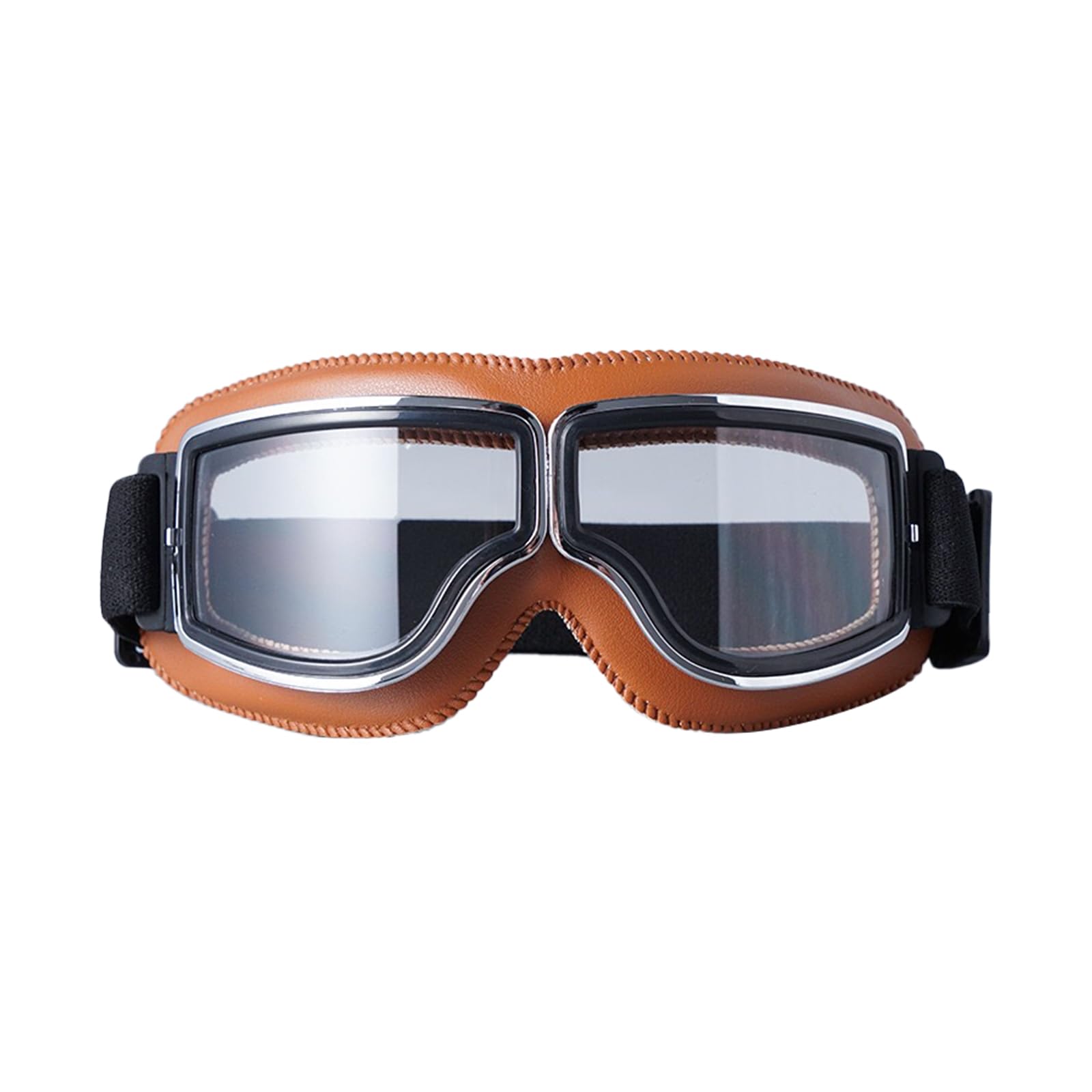 Kalttoy Windproof Motorcycles Helmet Glasses Universals Outdoor Bicycles Cycling Ski Goggle Vintage Helmet Goggle for Men Women Motorbike Eyewears