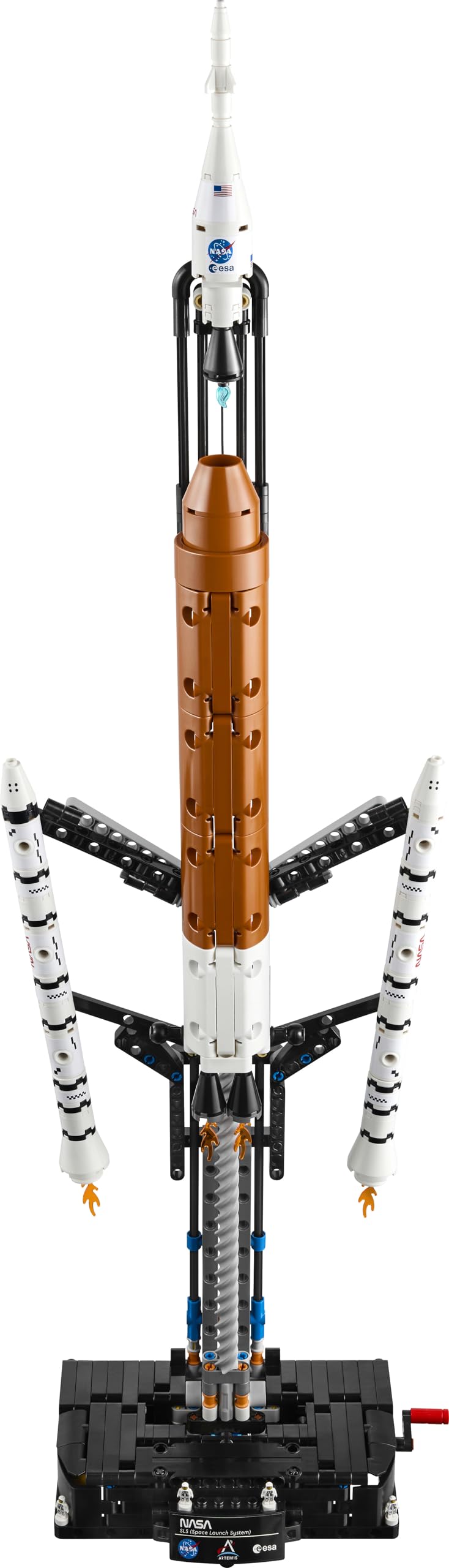 LEGO Technic Sistema di Lancio Spaziale Razzo NASA Artemis - Giocattolo STEM Interattivo con 4 Astronauti e Funzione di Separazione degli Stadi - Regalo per Bambini e Bambine da 9 Anni in su - 42221