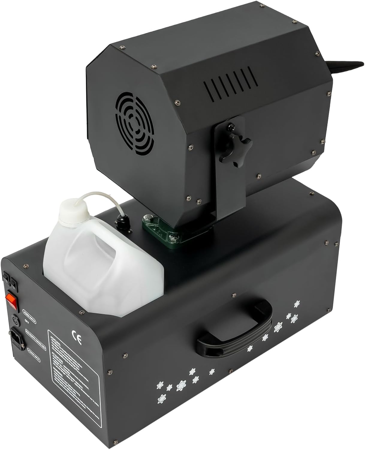 Bitodd Stage Snow Machine, Snow Making Machine, 2000W Snow