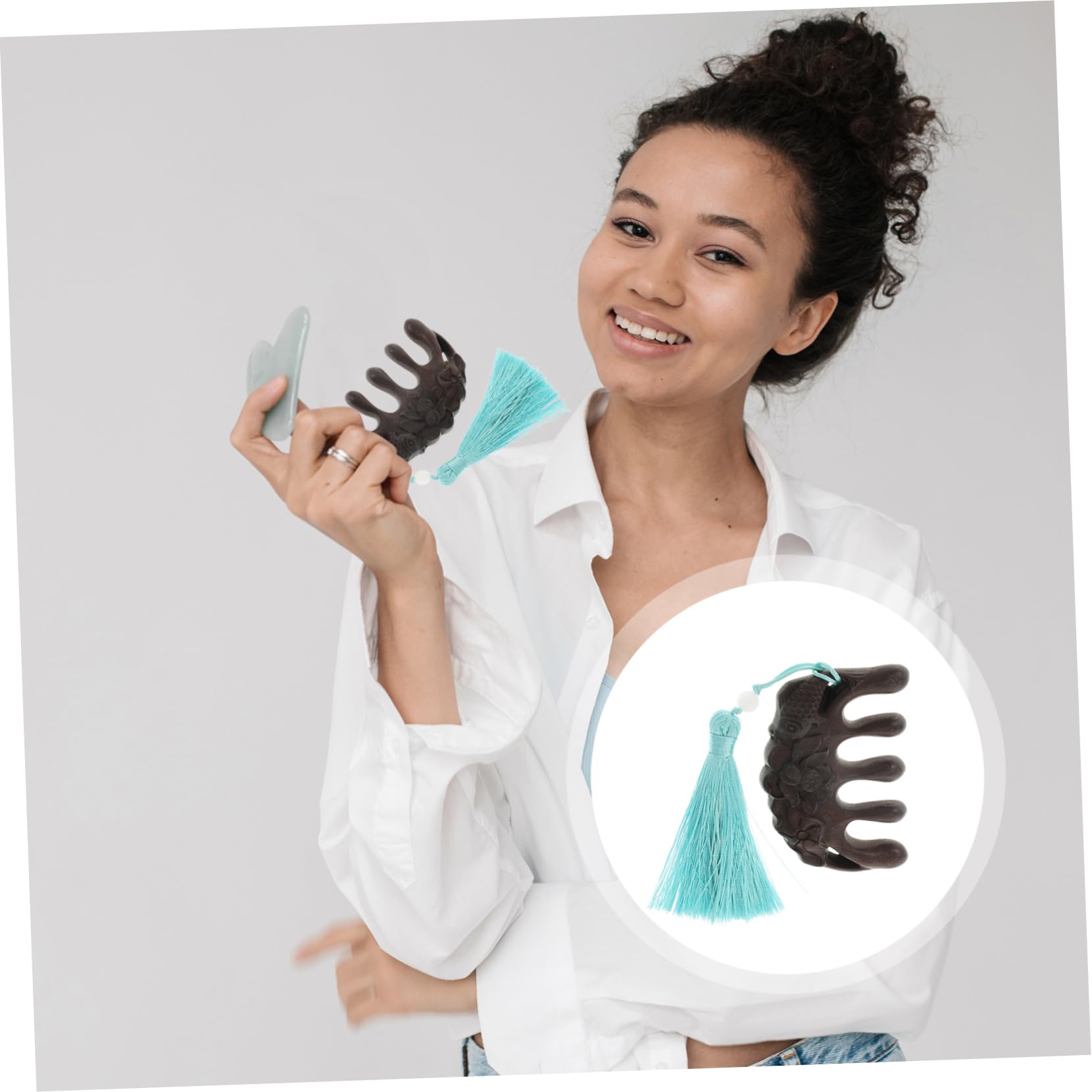 7 piezas de peine cepillo para el cabello para mujeres, aparato para peinar el cabello, suministros para el cuidado del cabello, cepillo para el cabello para niños, púa para el cabello para mujeres