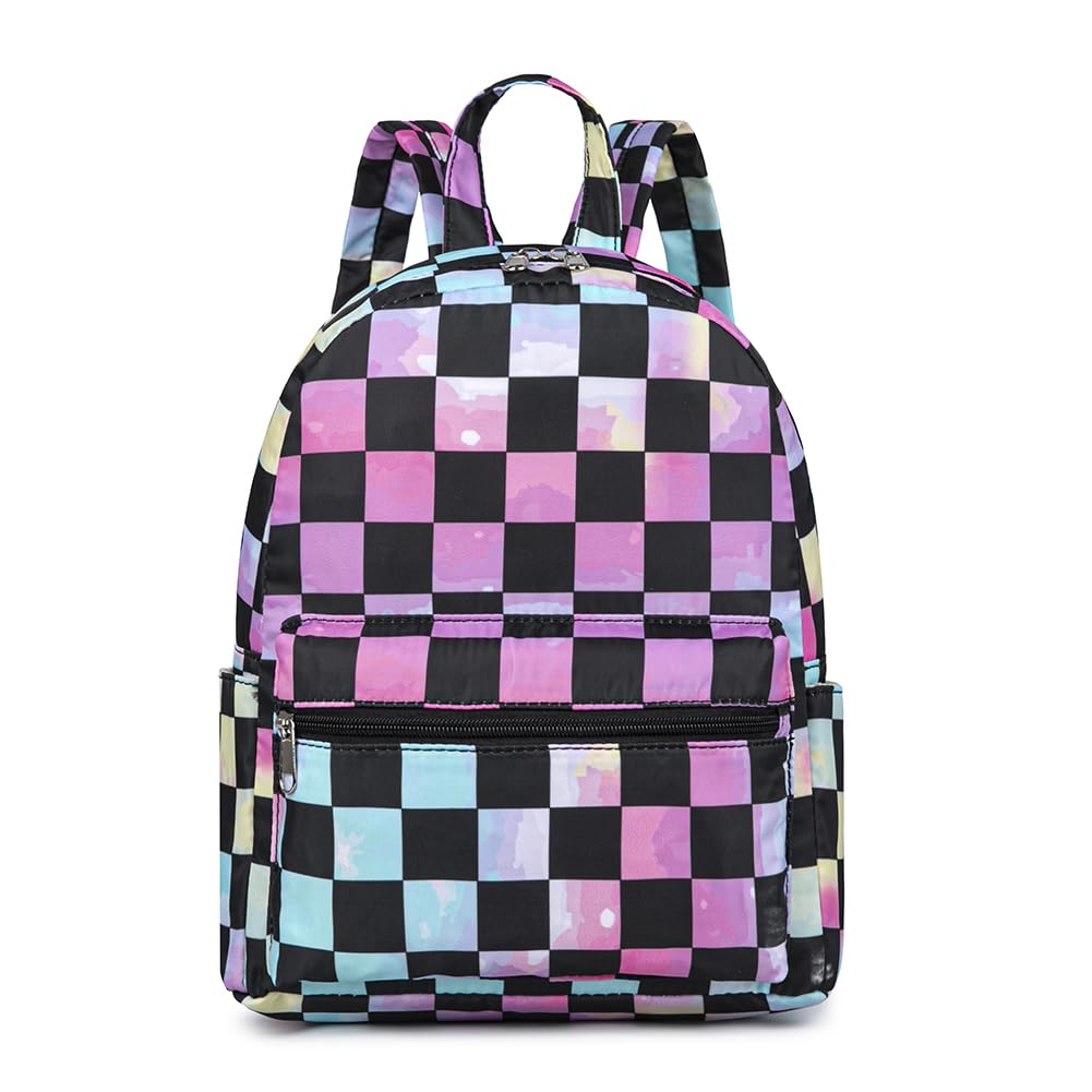 YiXiamo Cute 10 inch mini pack bag backpack for grils children and adult (lattice)