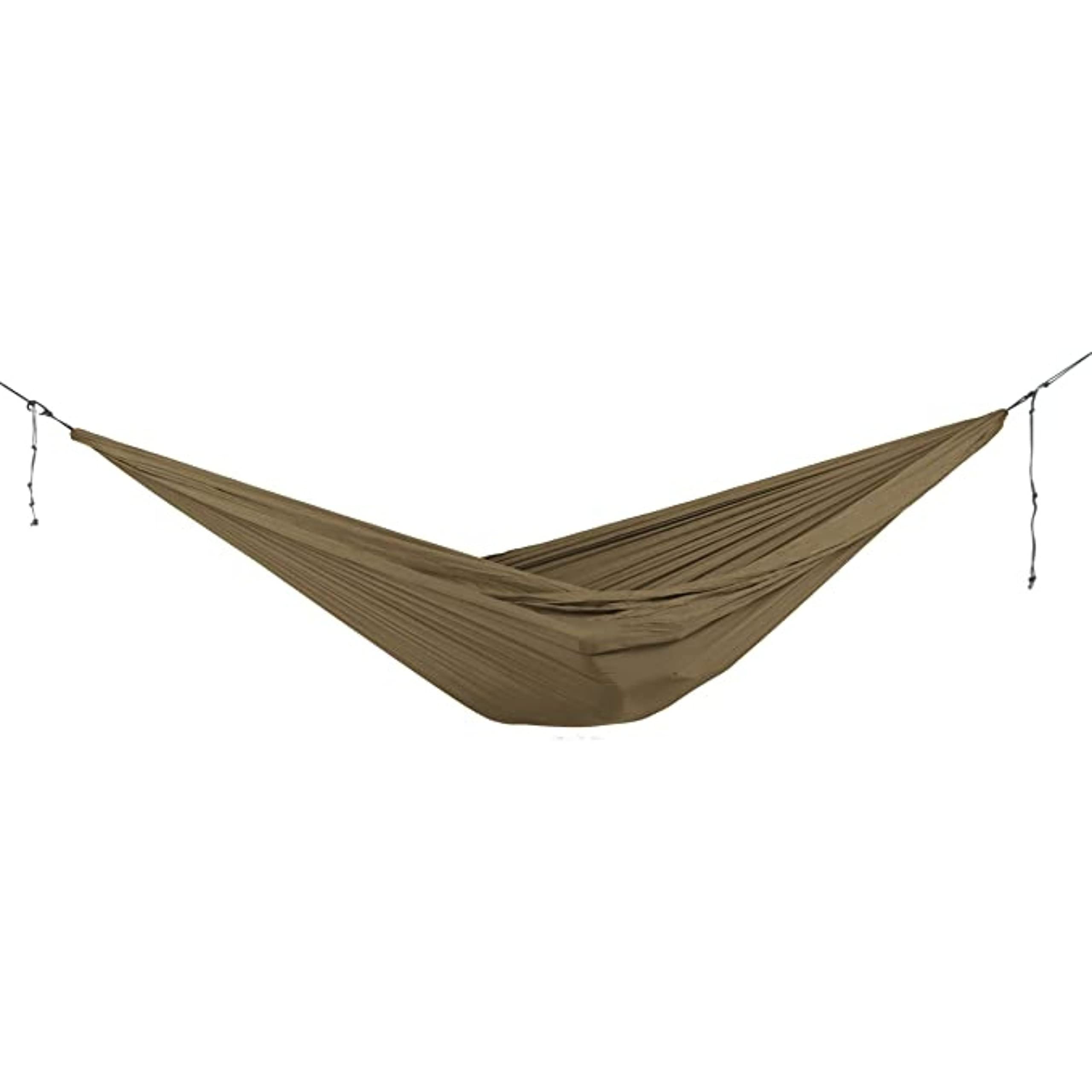 Ticket to the Moon Garten-Hängematte – Home Hängematte, Olive Brown, 320 x 230 cm