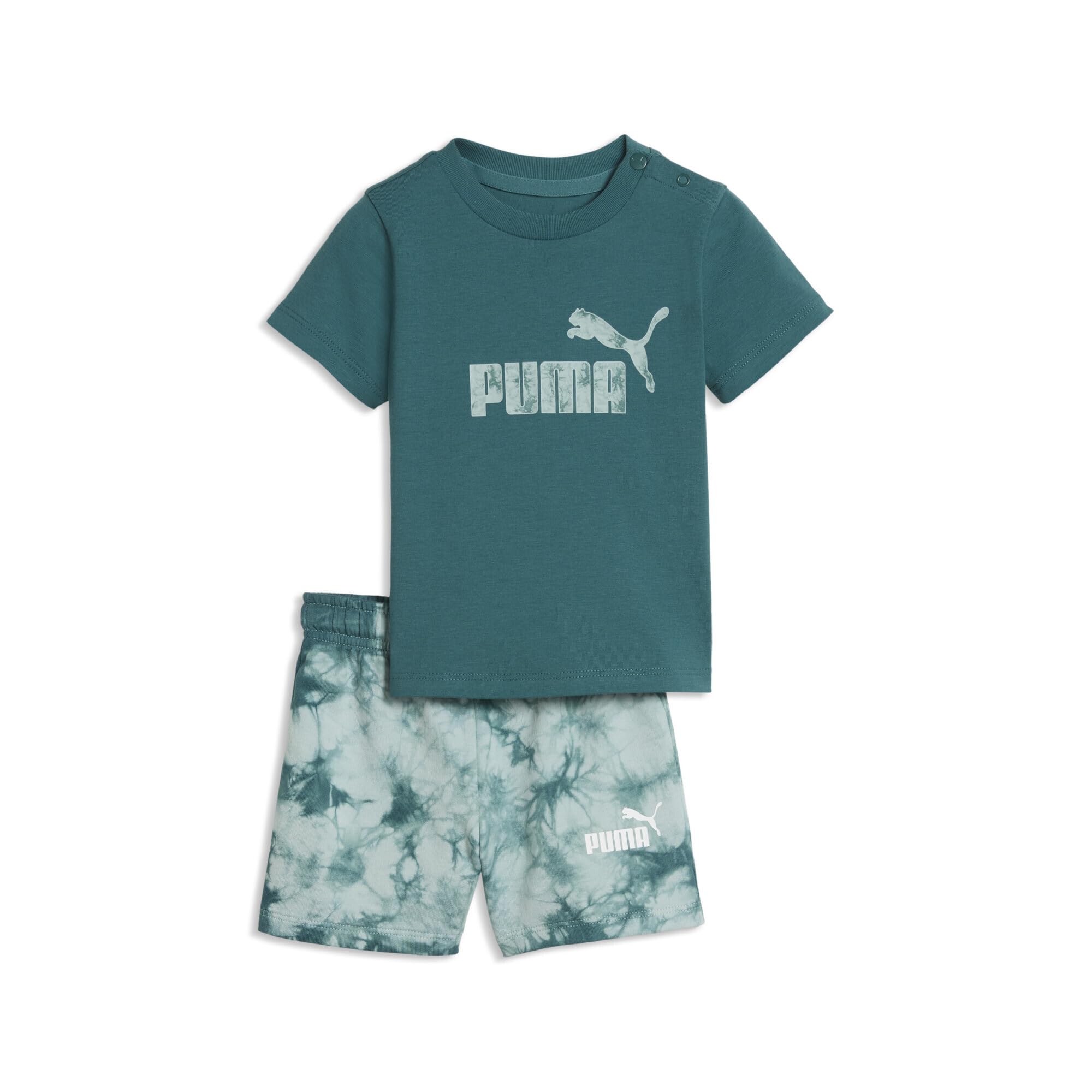 Ensemble PUMA Essentials Enfant Coton Doux et Résistant Tie-Dye Multicolore
