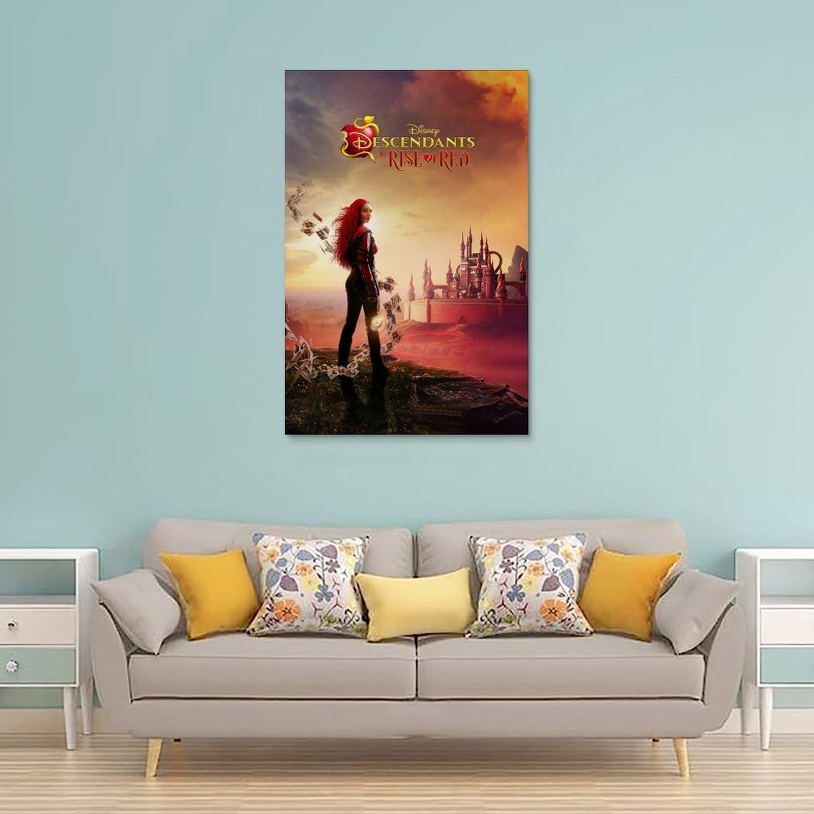 Produktbild von VZRSQZK Descendants Filmposter 20x30cm - Leinwand Druck Wanddekoration