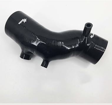 Fit For 2003-2007 Honda Accord CL7 K20A Acura RSX Silicone Induction Intake Hose Kit 4-Plyer Black