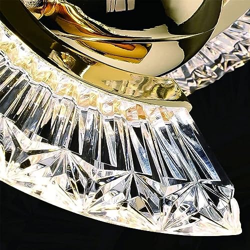 Lámpara de noche OVNI de cristal acrílico con cable largo regulable 6