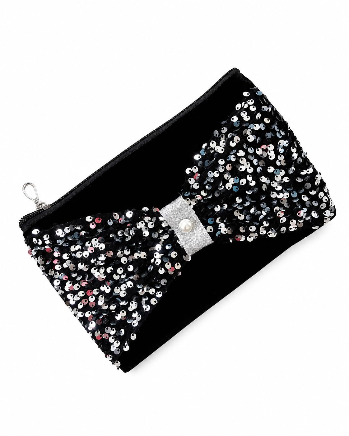 Black Velvet Party Clutch for Women Clutch Wedding clutches-image-34