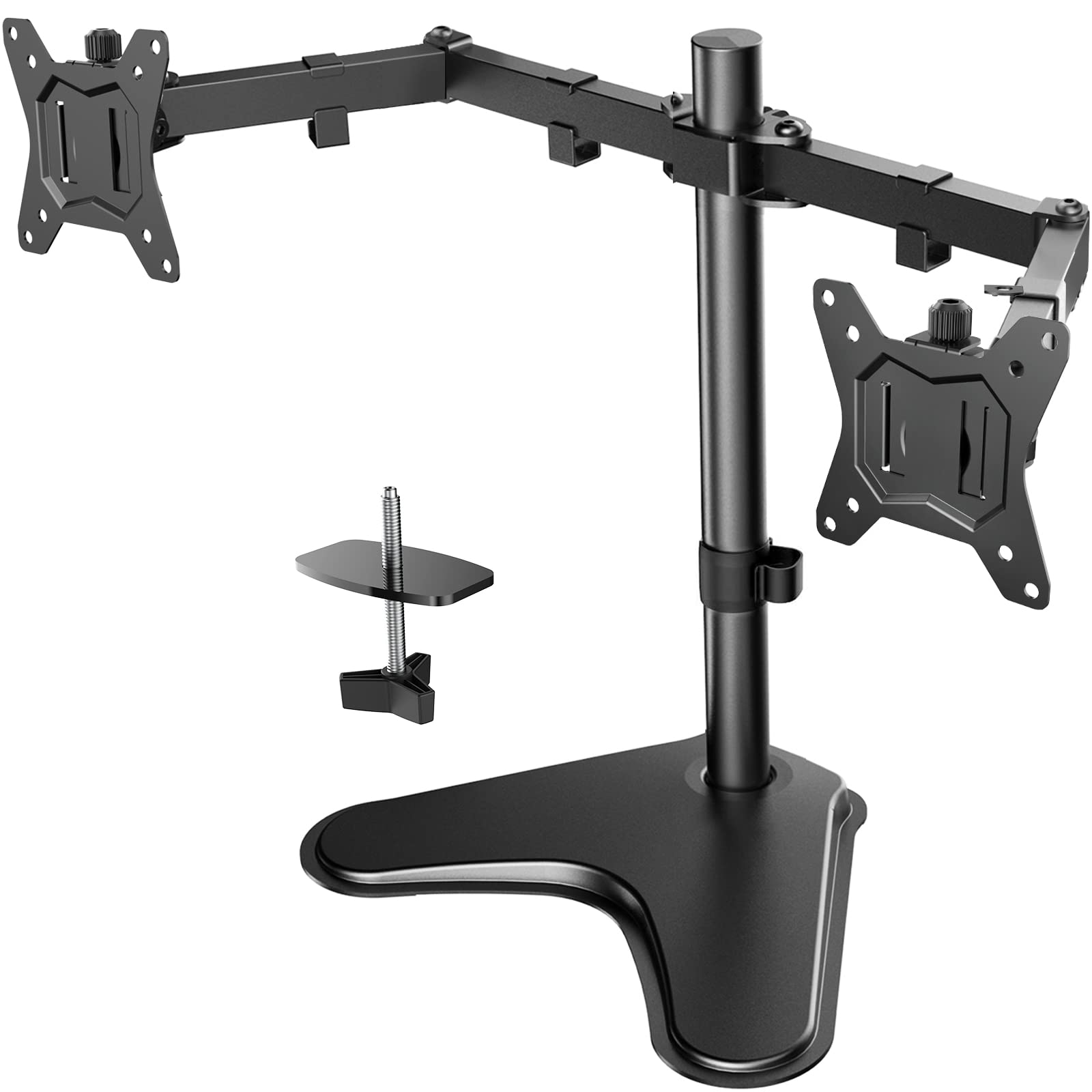 Buy HUANUO Dual Monitor Stand for 1332 Inch Ultra Screen, Double Monitor Stand Freestanding