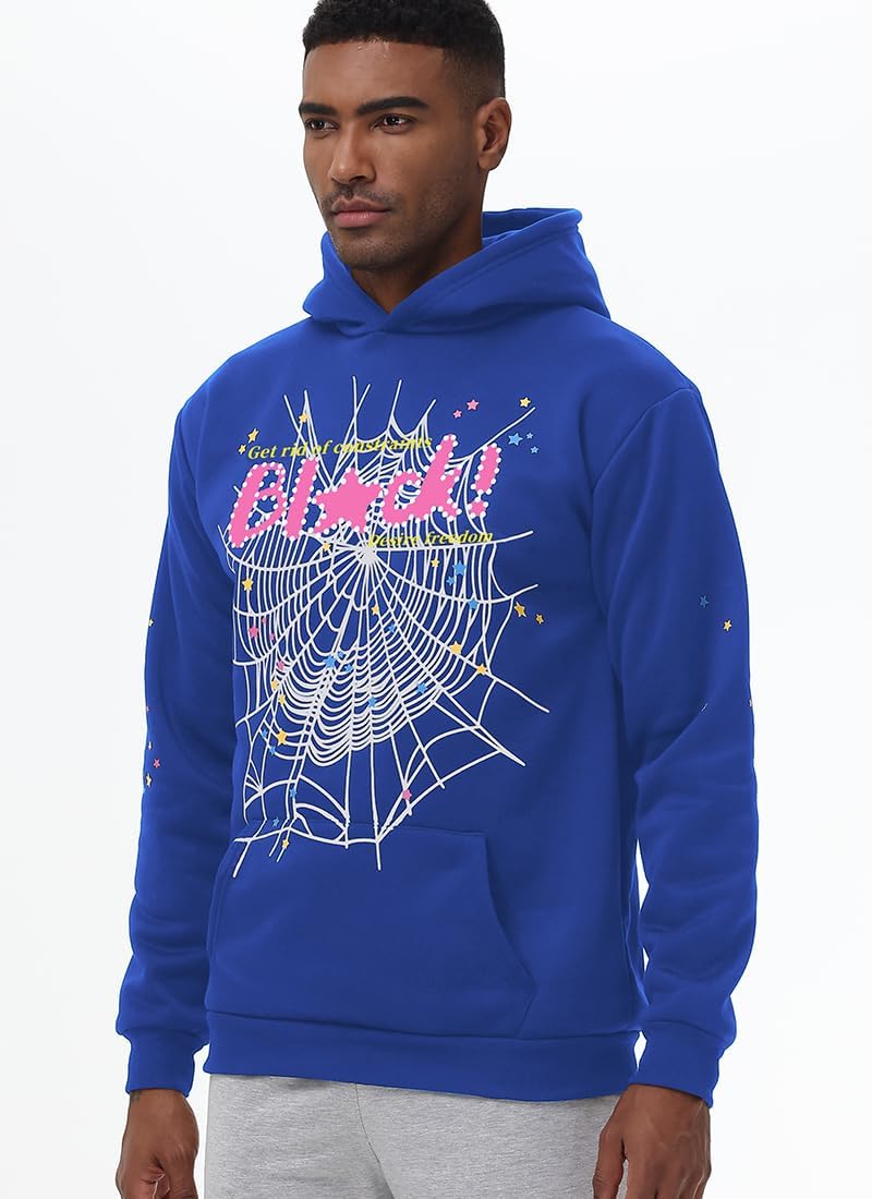 Unisex Hoodie Y2k Cobweb Spider Hoodie Graphic Sweatshirt Novelty Gift - Image 4