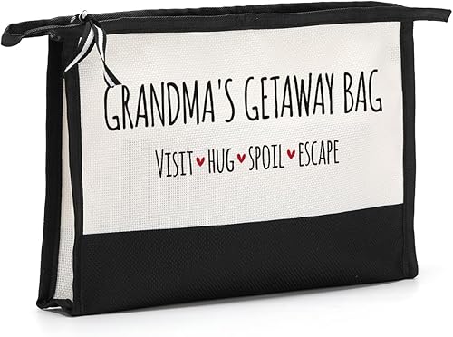 Vista 24 de Monogrammed for Women Initial bridesmaid gifts, Personalized monogram Monogram Cosmetic Bag,Travel Makeup Bag Suitable for Wedding weekend Beach