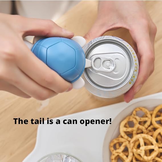Turtle 3in1 Multi Bottle Opener Magnet Type (Mango Green)