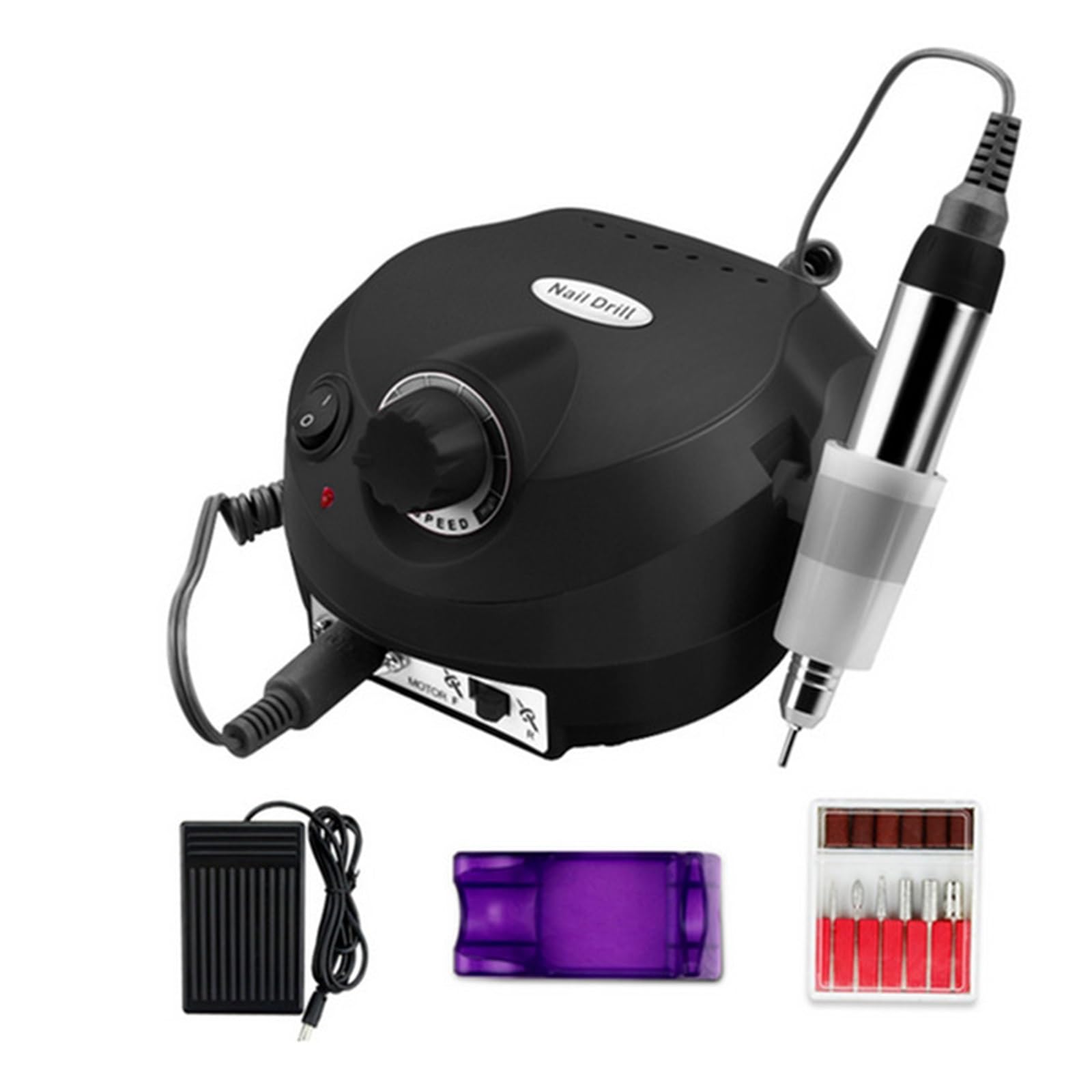 Nail Drill Electric Nail Drill Machine Set Professional Milling Cutter for Manicure Nail Files Drill Bits Gel Polish