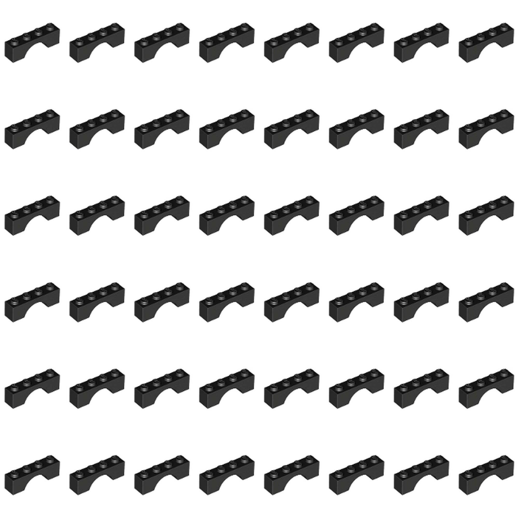 LEGO Arch Building Block, 1 x 4, Part 3659 (Black, 100, Bricks) — image 1
