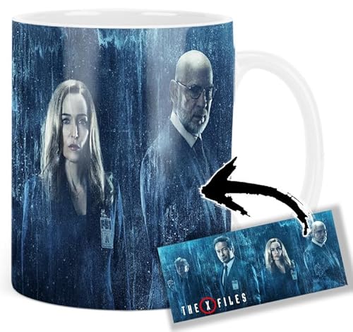 The X-Files David Duchovny Gillian Anderson Mulder Scully Tasse Ceramique Mug