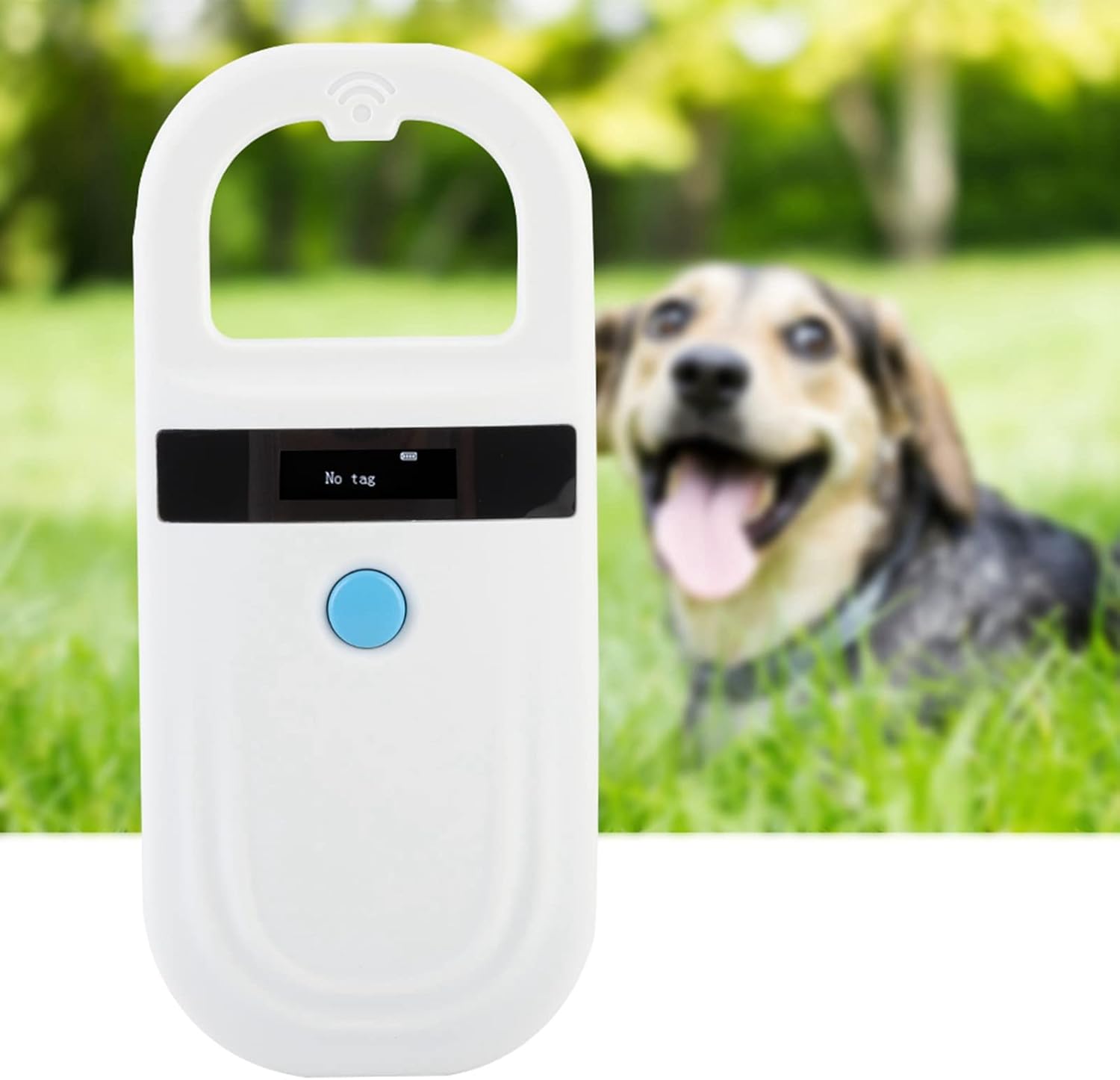 Pet ID Microchip Reader,Rechargeable RFID EMID Animal