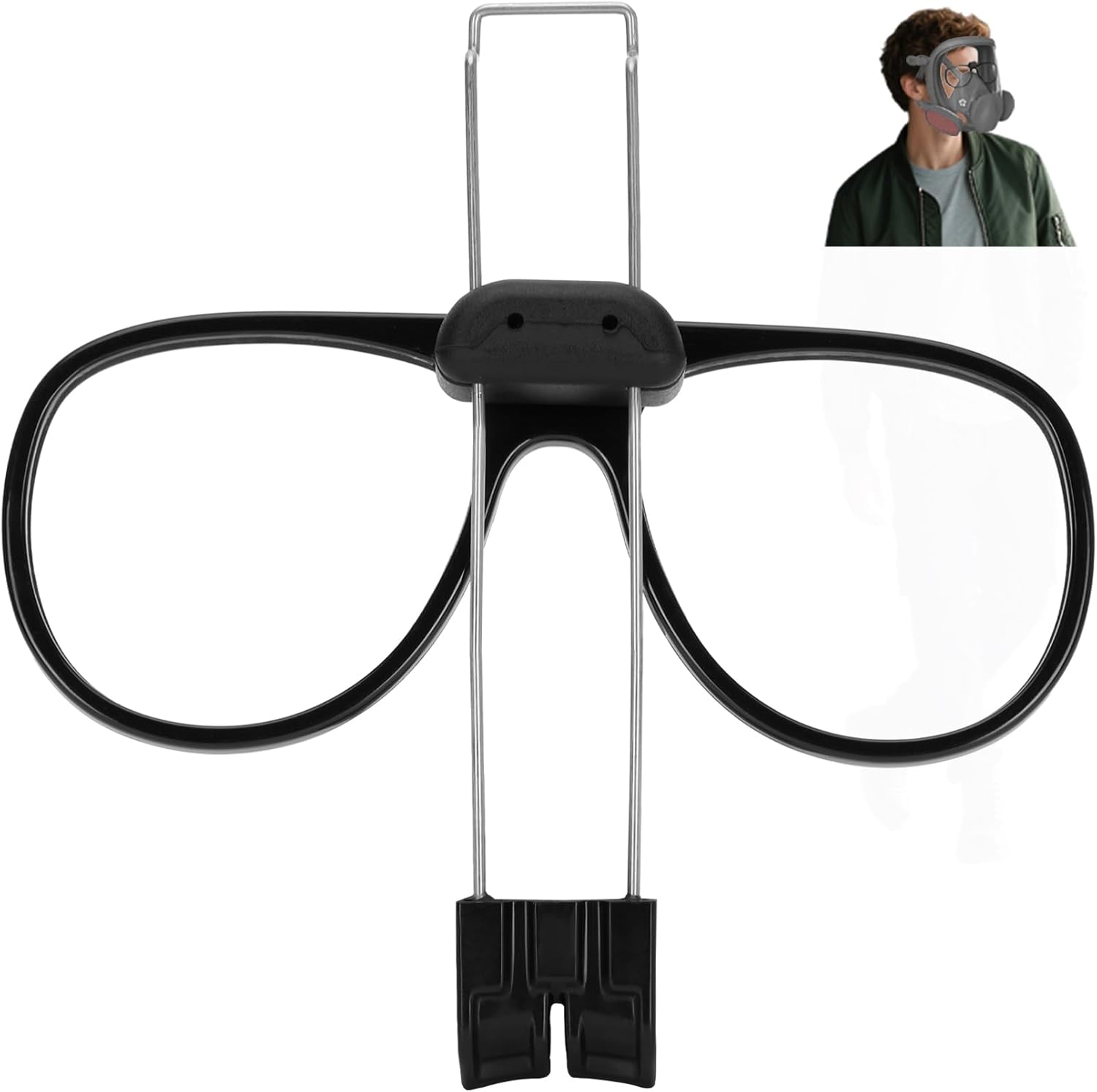 6878 Spectacle Kit, Compatible with 3m Spectacle Kit, for 3M Full Facepiece Respirators Including 6000, FF-400, and 7000 Series, Adjustable Prescription Lens Frame for Eye Glass Wearers, Not Included