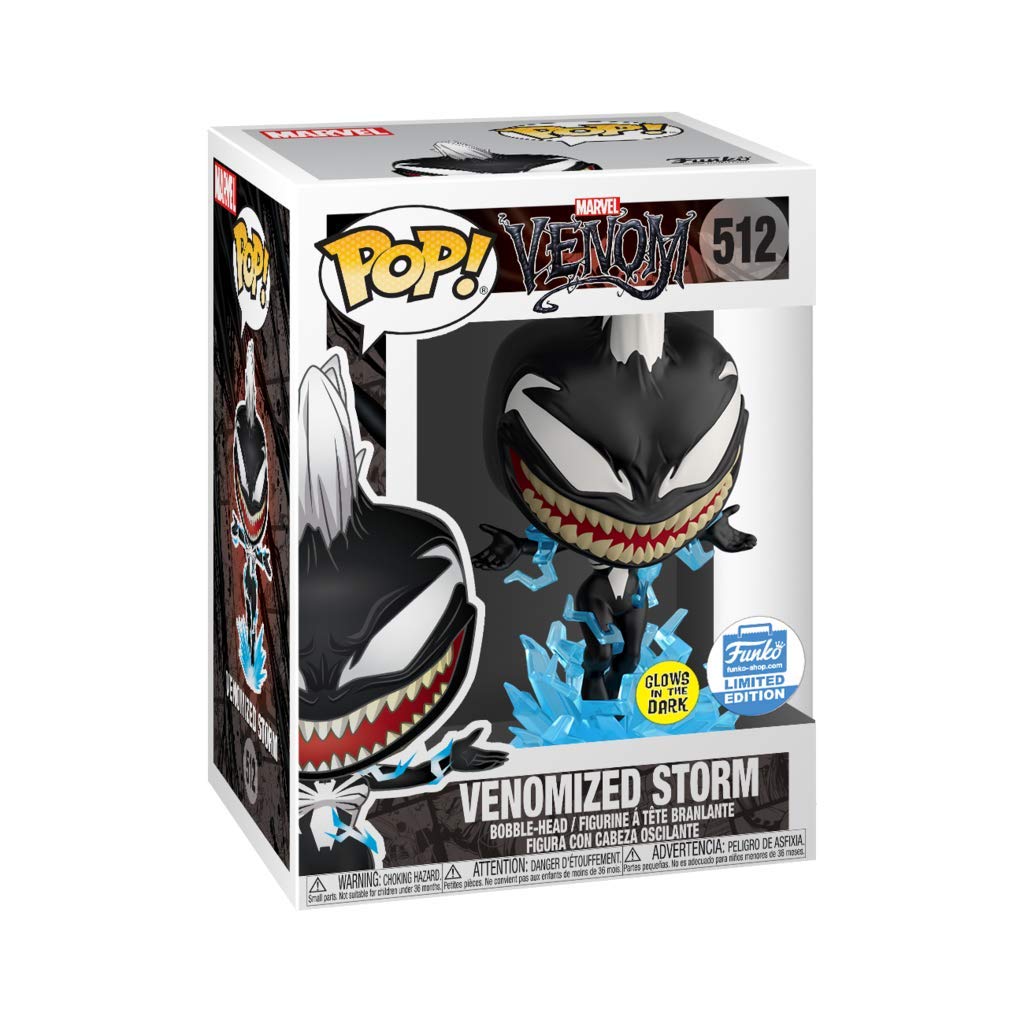 Funko Pop! Marvel: Glow Venomized Storm (Exclusivo) : Amazon.com