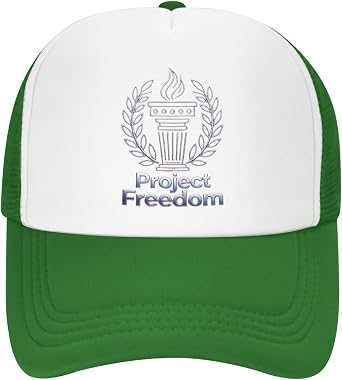 Project Freedom Baseball Cap Trucker Hat Black37