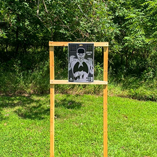 Visual Vital Zombie Splatter Target - 10-Pack - 14" X 9.5" - Firearms Targets - Rifle Target - Range Target - Gun - Reactive Targets For Shooting (Amzd-0900-00-002) #TOP4