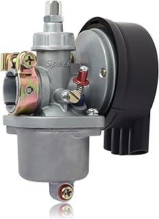 FLYPIG Bicycle Bike Carburetor Carb for 49cc 50cc 60cc 66cc 80cc 2 Stroke Motorized Bike Bicycle Engine Motorbike Carborator 2-Cycle PK80 Bicycle Engine