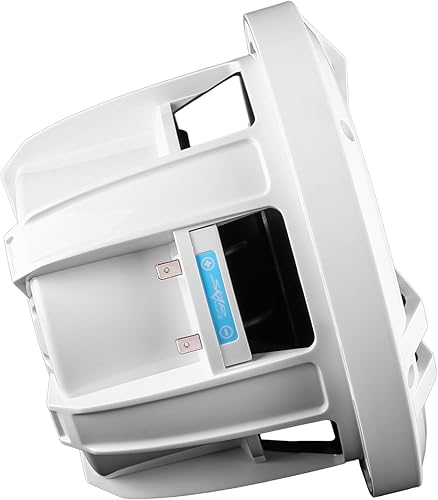 Miniatura 3 de Skar Audio SKM8WD2 8" 500W Max Power Dual 2 Ohm Marine Subwoofer (blanco)