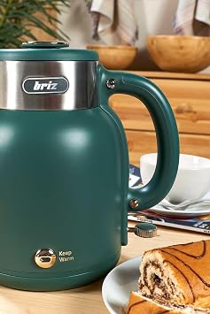 Briz BR1040 Retro Green Kettle Steel Kettle