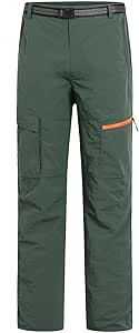 Pantalon De Randonnée Convertible Guide Gear Homme 30x30 - Kaki, Léger, 100% Nylon