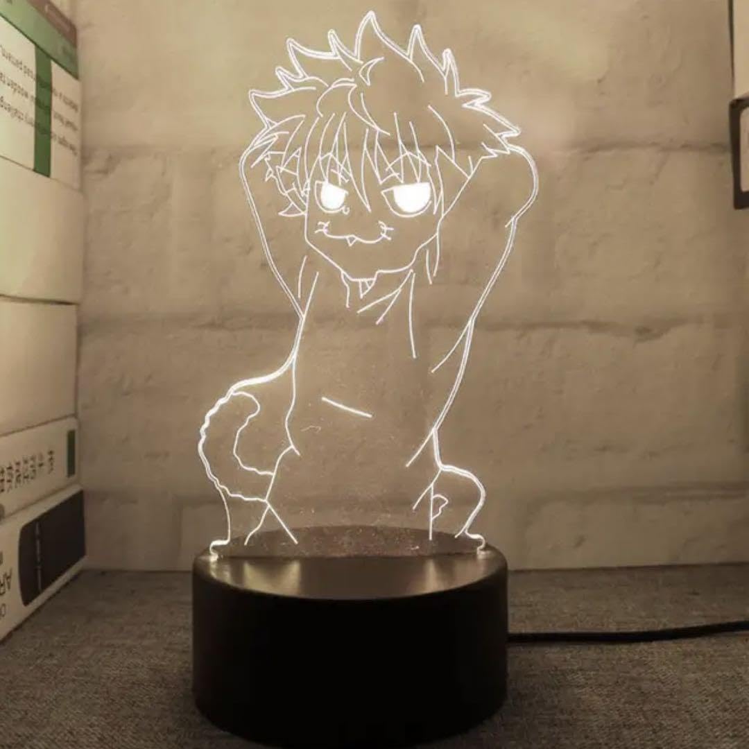 Amazon.co.jp: hunter×hunter キルア 猫 ledアクリルスタンド