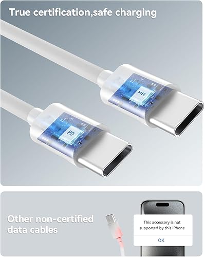 Miniatura 7 de Cargador USB C de 20 W para iPad Pro de 12.911 pulgadas, iPad 10 generación, iPad Air 45, iPad Mini, iPhone 15 15 Pro Max, paquete de 2 bloques de