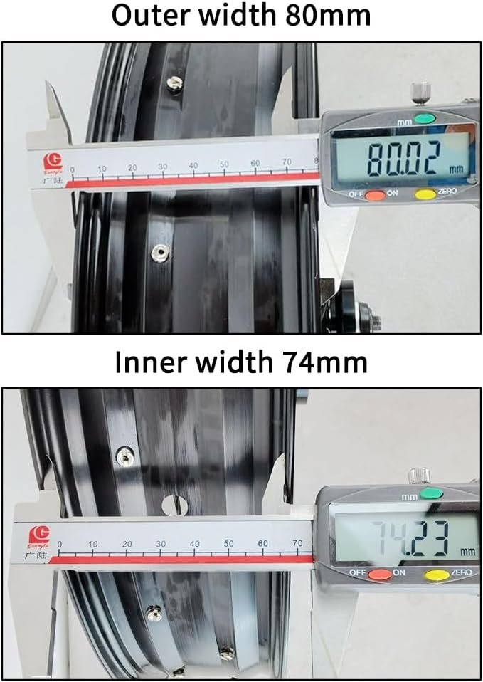 20/26 * 4.0inch Snow Bike Front Wheel Tire Fat Bicycles Wheel for E-Bike Wheel/Beach Bike/Wide Tyre Bike Aluminum Alloy Disc Brake Quick Release 9 * 135MM 36Holes Spokes Schra‎der Valve