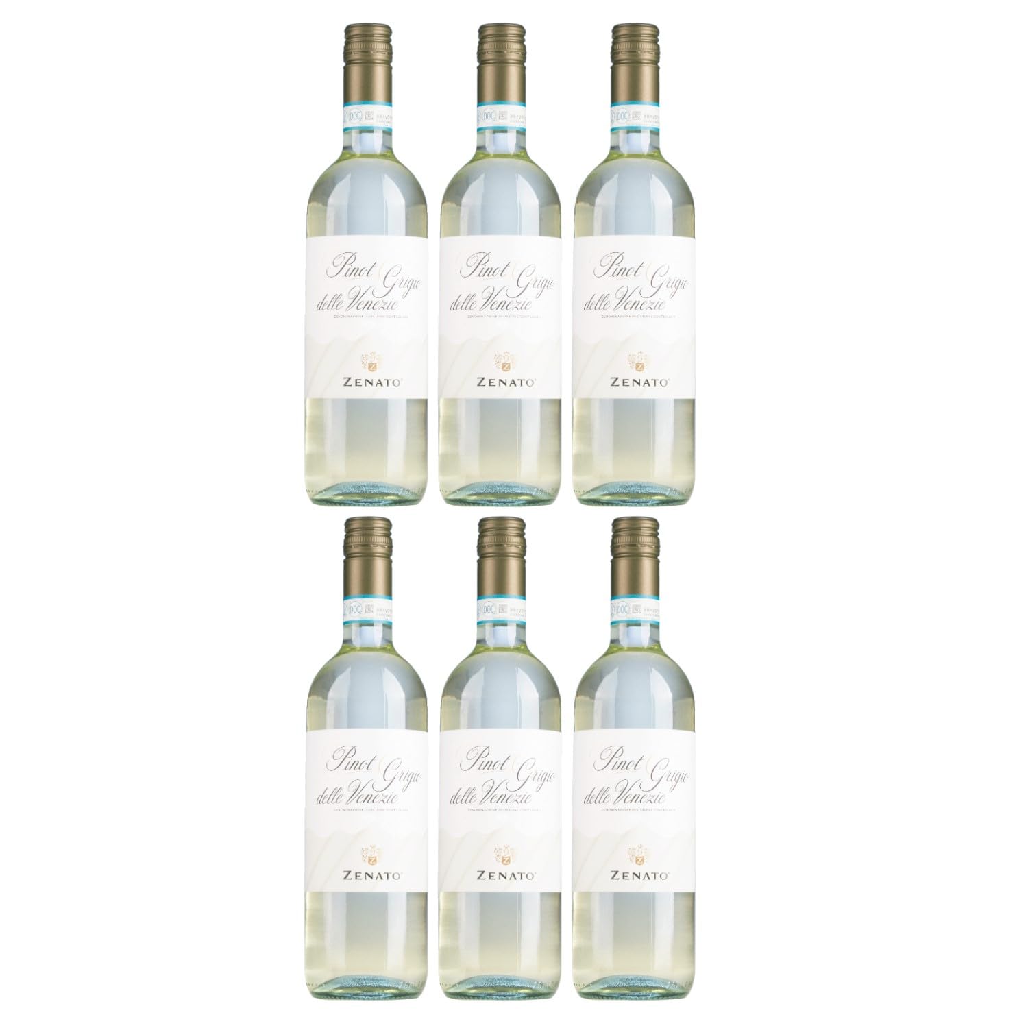 Zenato Pinot Grigio delle Venezie Weisswein Weiss trocken Italien inkl. FeinWert E-Book (6 x 0,75l)