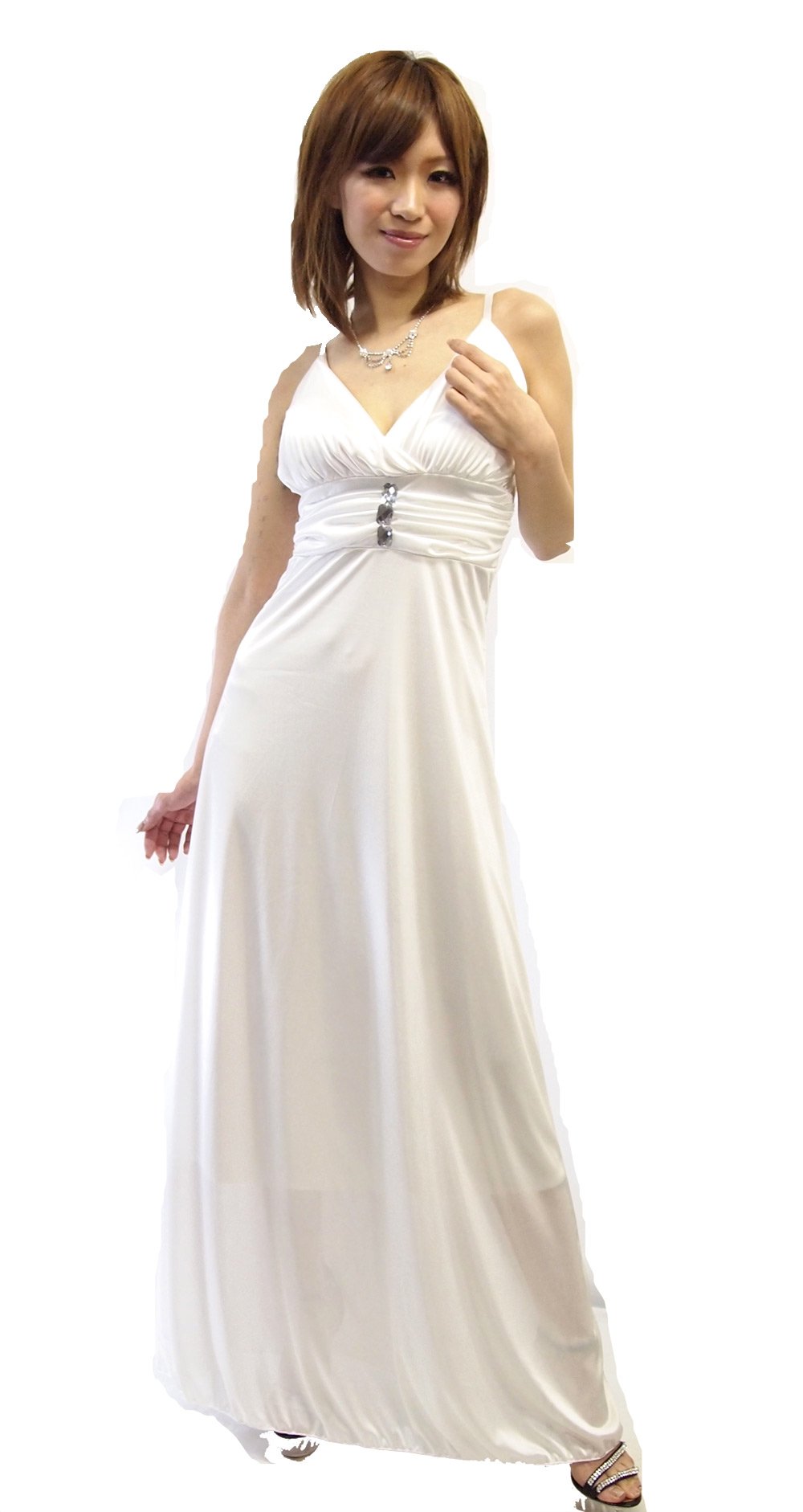 Amazon.co.jp: 華麗 豪華バストビジュー＆ストレッチサテンロング