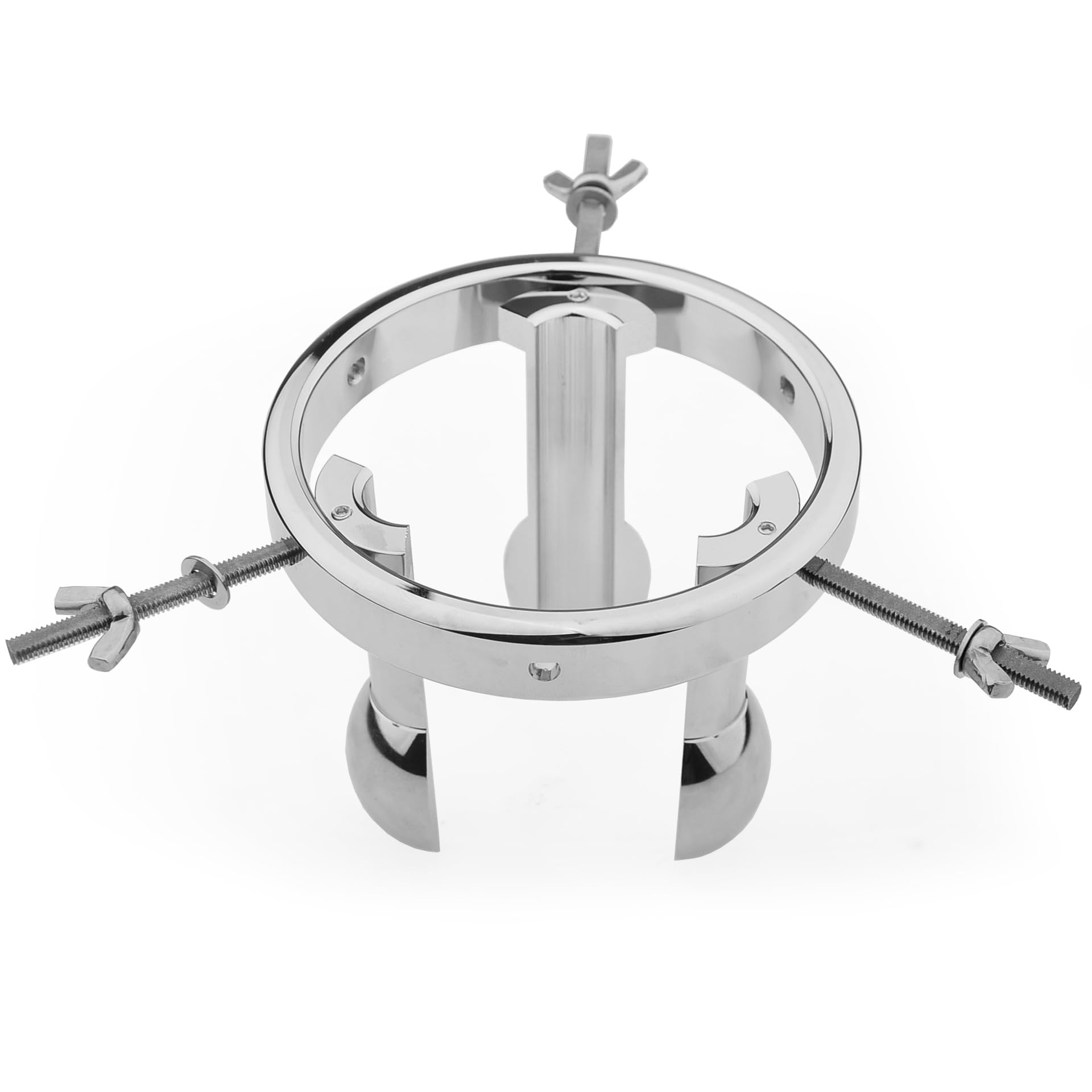 Extreme Anal Dilatateur Vaginal Anal Stretcher Creux Écarteur Anal Plug Anal Spéculum Réglable Sex Toy Fesses Métal Anal Expander SM Sex Toys pour Hommes Femmes (Version Haute)