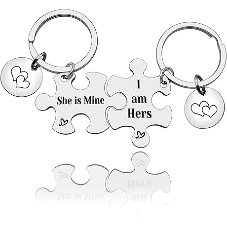 Funny Girlfriend Gift Keychain LGBT Gift Lesbian Gift Gay Pride Gift Keychain for Her Wife