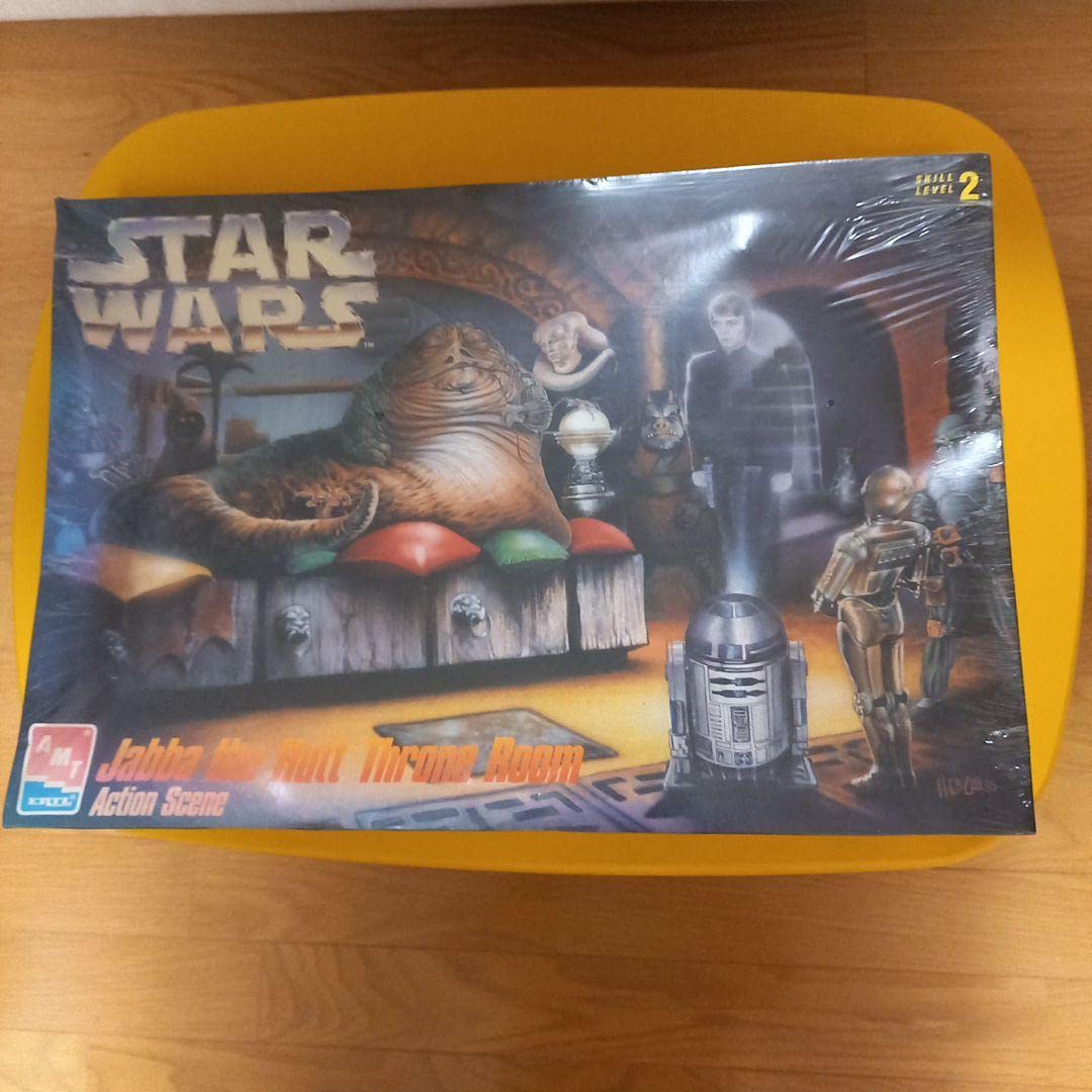 映画スターウォーズ海外製プラモデルジャバザハットの宮殿.王座