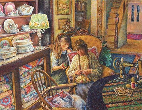 Learning to Sew 1000 pc Jigsaw Puzzle