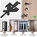 Portable Door Lock – Extra Security for Home, Hotel & Travel – No Tools, No Screws – Fits Inward-Swing Hinged Doors, Compact