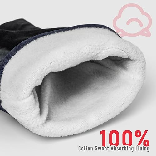 Miniatura 12 de YESWELDER Guantes de soldadura MIG de cuero Forge de 16 pulgadas, 932 ℉, con costuras de Kevlar resistentes al calor/fuego, refuerzos de palma