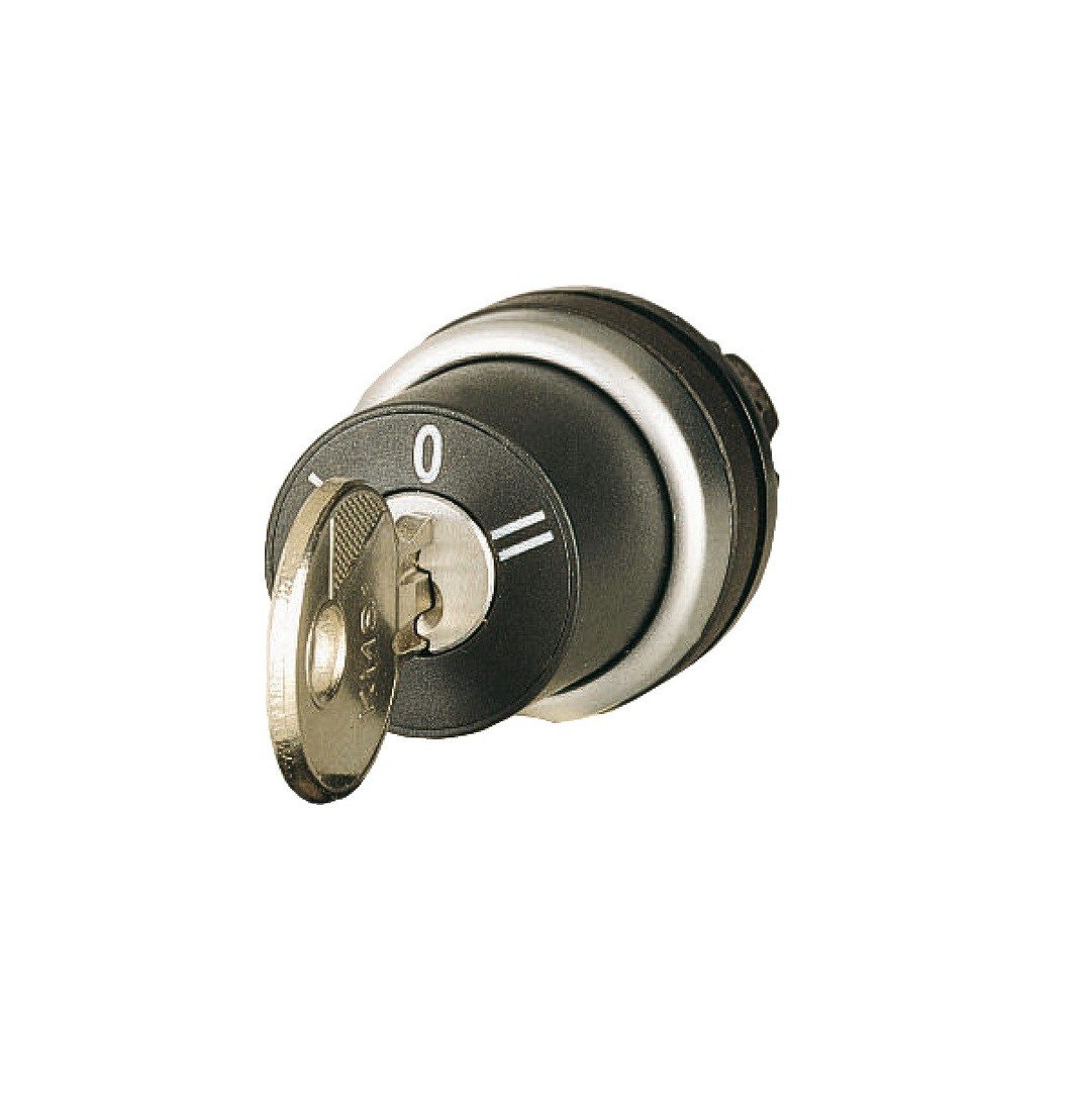 EATON M22-WRS3 Selector de Llave, 3 Posiciones, con Enclavamiento, 3.0cm x 3.0cm x 7.0cm, Caja de 5