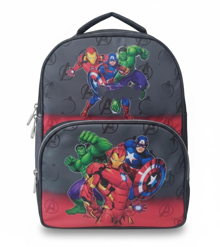 Image of Stylbase 15 Inch 3D Cartoon School Bag for Boys & Girls | Waterproof Lightweight Polyester Kids Backpack with Bottle Pocket | Ideal School Bags for Kids Nursery, LKGClass (3-5 Years)