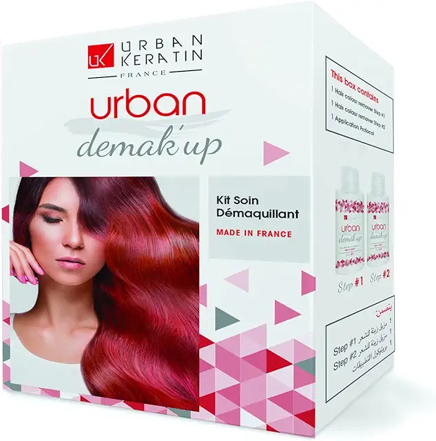 Kit démaquillant cheveux Urban Keratin 2x50ml - Soin démêlant efficace