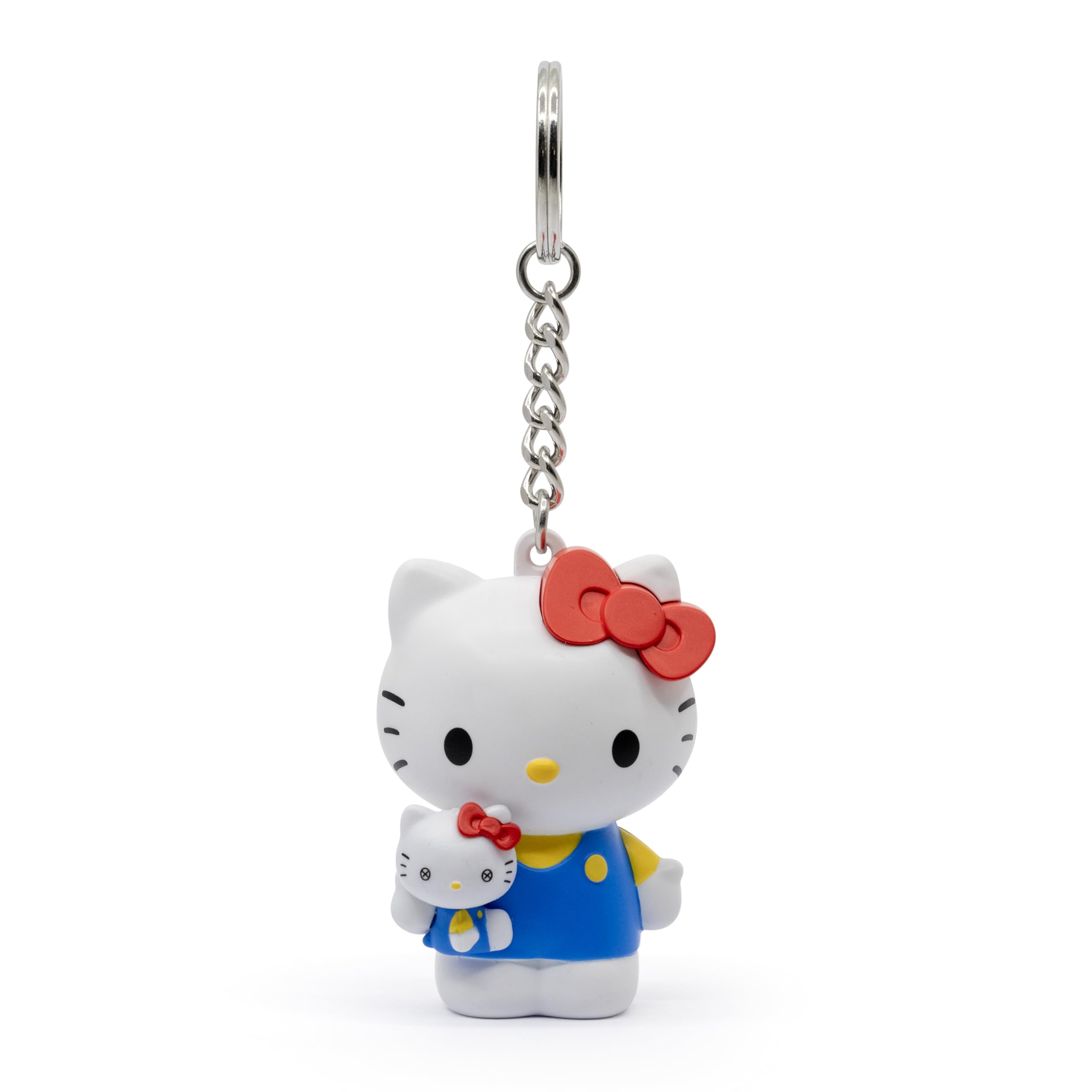 YuMe Hello Kitty & Friends Keychain | Pocket Hero Window Series Accessories for Kids Age 4+ | Metal Keyring & Rubber Doll Figure | Collectable Sanrio Gift | Get all 6 Cute Characters