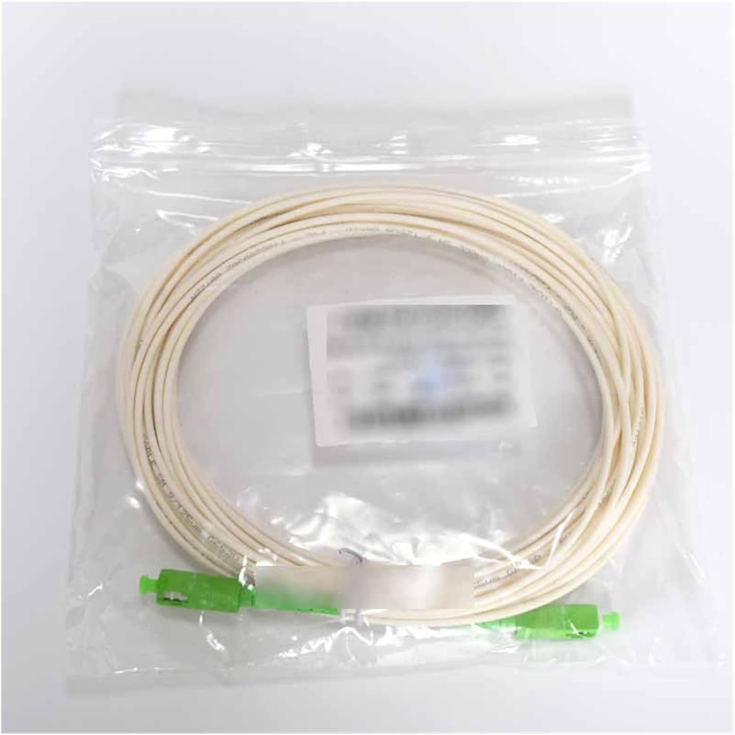 3mm 15 メートル SC/APC 光ファイバー ジャンパー ケーブル SC/APC-SC/APC 光ファイバー パッチ 【ワイヤ】 コ