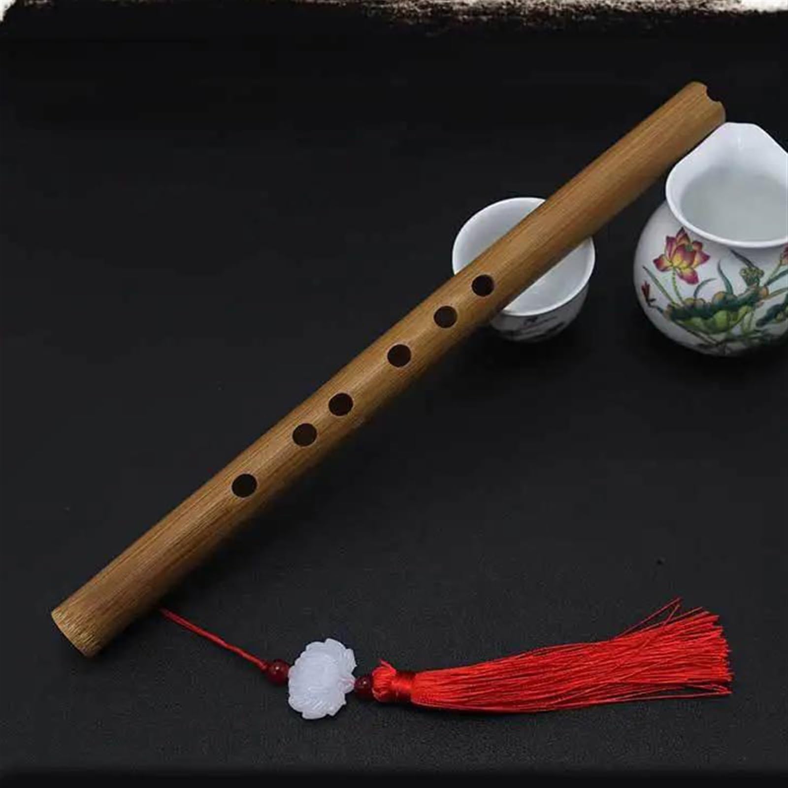Flûte De Bambou Flûte Chinoise En Bambou Xiao Embout En Forme De U Clé Courte Raffinée Xiao Nan Xiao D Pour Débutants