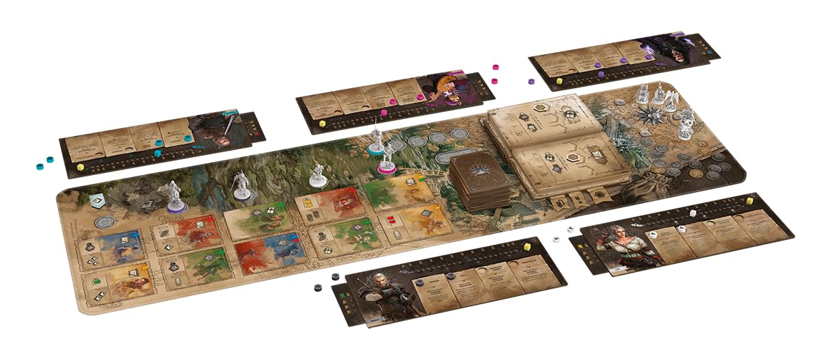 Go on Board, The Witcher: Pfad des Schicksals (Deluxe-Edition), Grundspiel